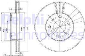 Delphi BG3596 - Discofreno autozon.pro