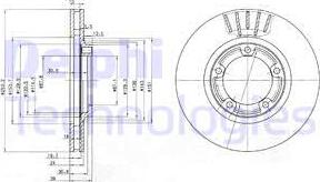 Delphi BG3590 - Discofreno autozon.pro