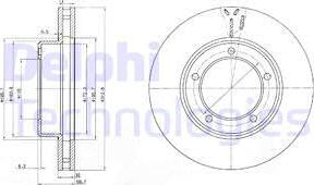 Delphi BG3558 - Discofreno autozon.pro