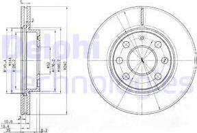 Delphi BG3568 - Discofreno autozon.pro