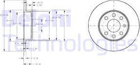 Delphi BG3567 - Discofreno autozon.pro