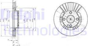 Delphi BG3509 - Discofreno autozon.pro