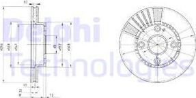 Delphi BG3508 - Discofreno autozon.pro