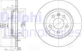 Delphi BG3518 - Discofreno autozon.pro