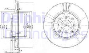 Delphi BG3589 - Discofreno autozon.pro