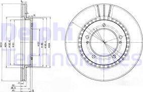 Delphi BG3587 - Discofreno autozon.pro