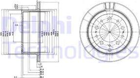 Delphi BG3534 - Discofreno autozon.pro