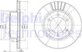 Delphi BG3535 - Discofreno autozon.pro