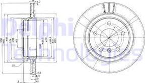 Delphi BG3530C - Discofreno autozon.pro