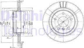 Delphi BG3530 - Discofreno autozon.pro