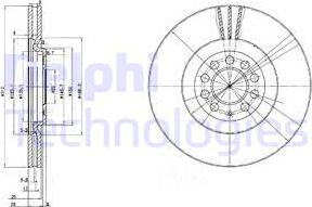 Delphi BG3528 - Discofreno autozon.pro