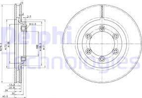 Delphi BG3523 - Discofreno autozon.pro