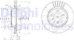 Delphi BG3527 - Discofreno autozon.pro