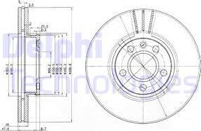 Delphi BG3696 - Discofreno autozon.pro