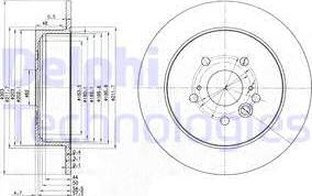 Delphi BG3691 - Discofreno autozon.pro