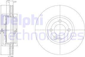 Delphi BG3661 - Discofreno autozon.pro