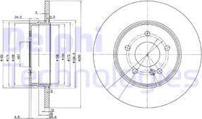 Delphi BG3602 - Discofreno autozon.pro