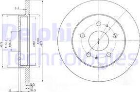 Delphi BG3607 - Discofreno autozon.pro