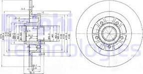 Delphi BG3689 - Discofreno autozon.pro