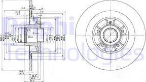 Delphi BG3686 - Discofreno autozon.pro