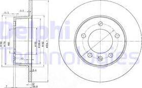 Delphi BG3681C - Discofreno autozon.pro