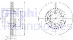 Delphi BG3679 - Discofreno autozon.pro