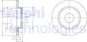 Delphi BG3673C - Discofreno autozon.pro