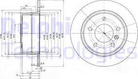 Delphi BG3040 - Discofreno autozon.pro