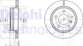 Delphi BG3041C - Discofreno autozon.pro