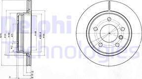 Delphi BG3041 - Discofreno autozon.pro