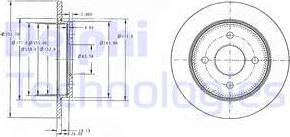 Delphi BG3054 - Discofreno autozon.pro