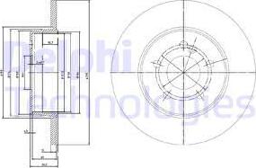 Delphi BG3089 - Discofreno autozon.pro