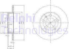 Delphi BG3034 - Discofreno autozon.pro