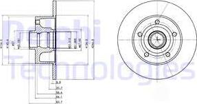 Delphi BG3030C - Discofreno autozon.pro