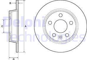 Delphi BG3026 - Discofreno autozon.pro