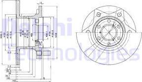 Delphi BG302 - Discofreno autozon.pro