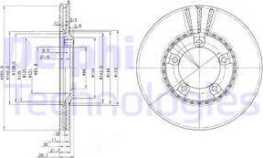 Delphi BG3071 - Discofreno autozon.pro