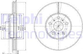 Delphi BG3168 - Discofreno autozon.pro