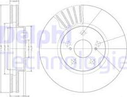 Delphi BG3189 - Discofreno autozon.pro