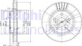 Delphi BG3187 - Discofreno autozon.pro