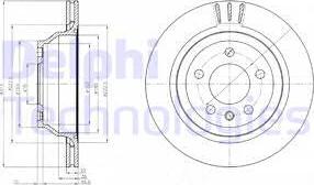 Delphi BG3894 - Discofreno autozon.pro