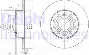 Delphi BG3890 - Discofreno autozon.pro