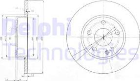 Delphi BG3840 - Discofreno autozon.pro