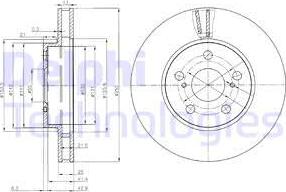 Delphi BG3850 - Discofreno autozon.pro