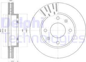 Delphi BG3801 - Discofreno autozon.pro