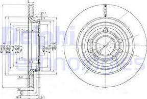 Delphi BG3886C - Discofreno autozon.pro