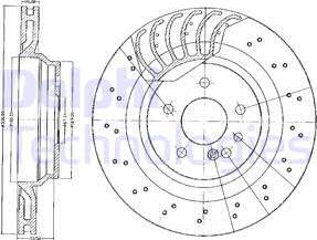 Delphi BG3880 - Discofreno autozon.pro