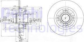 Delphi BG3888 - Discofreno autozon.pro