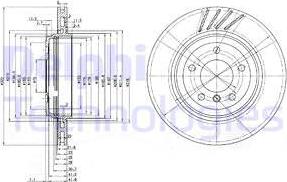 Delphi BG3831 - Discofreno autozon.pro