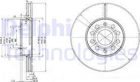 Delphi BG3833 - Discofreno autozon.pro